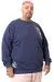 Plus Size Mens Sweatshirt U25815 INDIGO