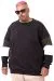 Plus Size Mens Sweatshirt U25817 BLACK