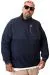 Plus Size Mens Sweatshirt U25818 INDIGO