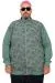 Plus Size Mens Cardigan u25820 ALMOND GREEN