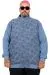 Plus Size Mens Cardigan u25820 BLUE