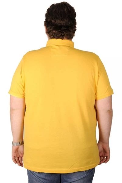 Big-Tall Men s Classic Polo T-Shirt Pique Embroidered 18553 Mustard