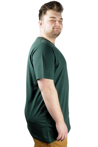 Big-Tall Men Round Collar T-Shirt Basic 20031 Naphta