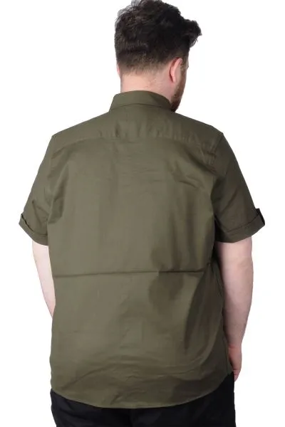 Big-Tall Men's Classic Gabardine Shirt 20360 Water Green