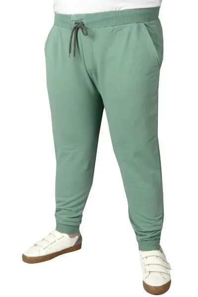 Büyük Beden Eşofman Altı Dar Paça 20507 Yeşil [product_color]