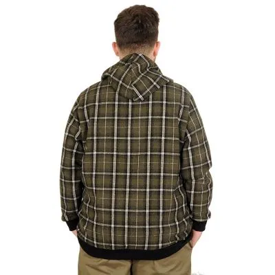 Büyük Beden Erkek Sweatshirt Kapşonlu 20579 Haki HAKI