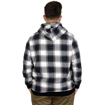 Büyük Beden Erkek Sweatshirt Kapşonlu 20579 Lacivert LACIVERT