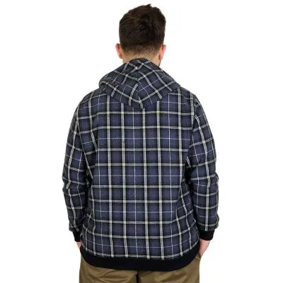 Büyük Beden Erkek Sweatshirt Kapşonlu 20579 İndigo INDIGO