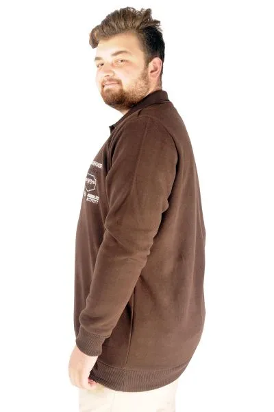 Erkek Sweat Polo Selanik The Lightgouse 20443 Kahverengi KAHVERENGI