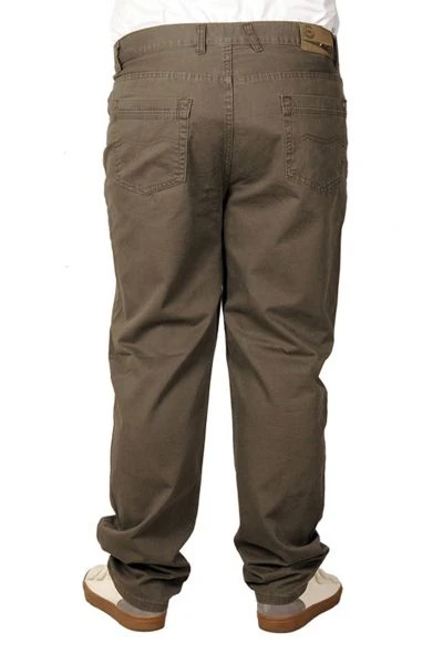 Big-Tall Men Linen Pants 5 Pockets 21003 Khaki