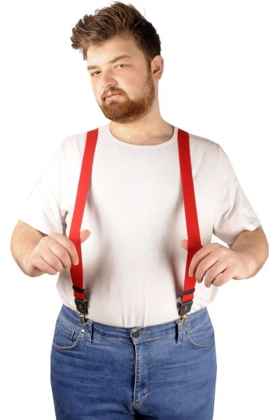 Suspender - Long Edition 21901 Kırmızı