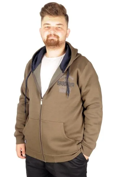 Erkek Sweat Kapşon 2008 Brooklyn 21511 Haki HAKI