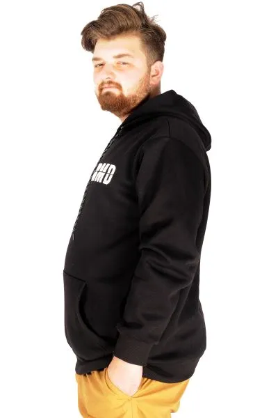 Erkek Sweat Kapsonlu Embroidery Offmode 21502 Siyah SIYAH