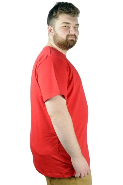 Erkek T shirt Bis Yaka Good Lover 22114 Kırmızı