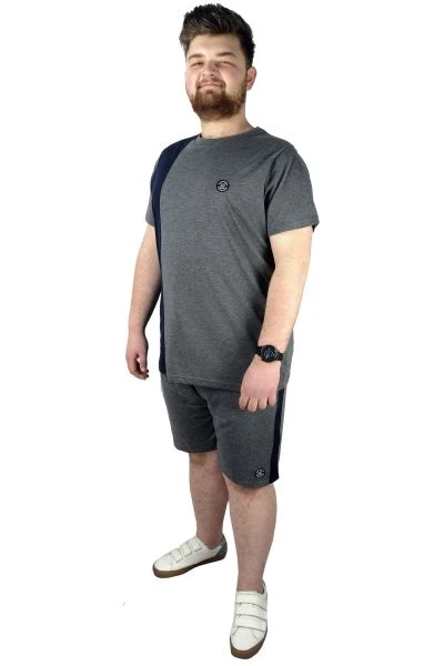  Big-Tall Men T shirt Supreme MD08 22134 Anthracite