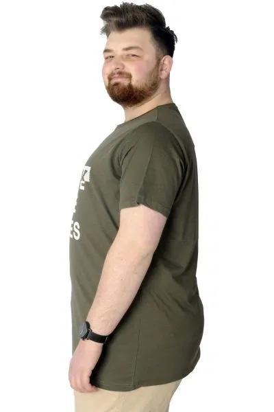 Erkek T shirt Baskılı Break Make The Rules 22150 Haki HAKI