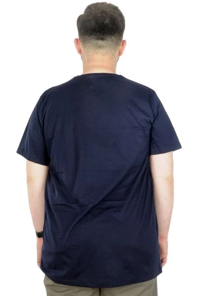 Men s T shirt Bicycle Collar Oversize Dark Future 22190 Black