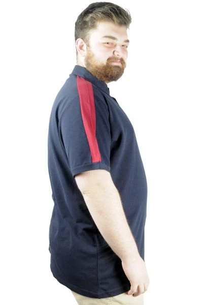Big Tall Men s T shirt Polo Choose Your Mode 22309 Navy Blue