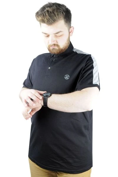 Erkek T shirt Polo Choose Your Mode 22309 Siyah