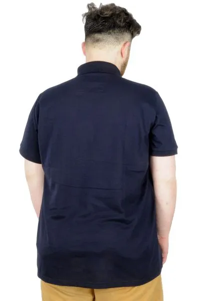 Büyük Beden T-Shirt Polo MD500E 22342 Lacivert LACIVERT