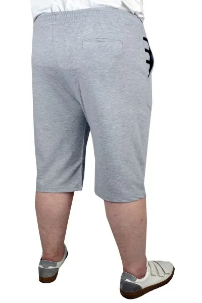 Büyük Beden Erkek Kapri Bıg Pocket 22404 Grimelanj GRI