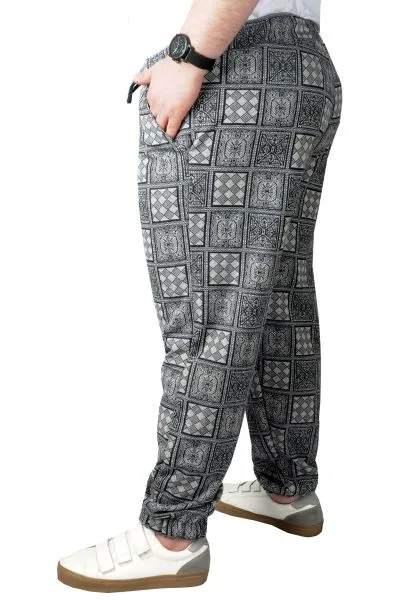 Büyük Beden Erkek SweatPant 22512 Gri