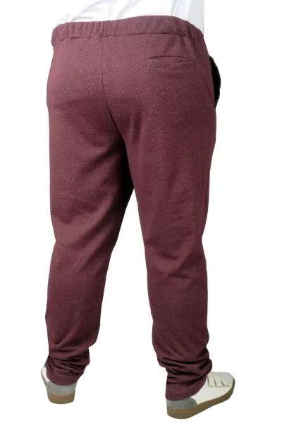 Büyük Beden Erkek SweatPant Yancep 22514 Bordo