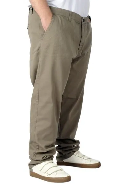Big Size Men Gabardinee Pants nature 22850 Beige