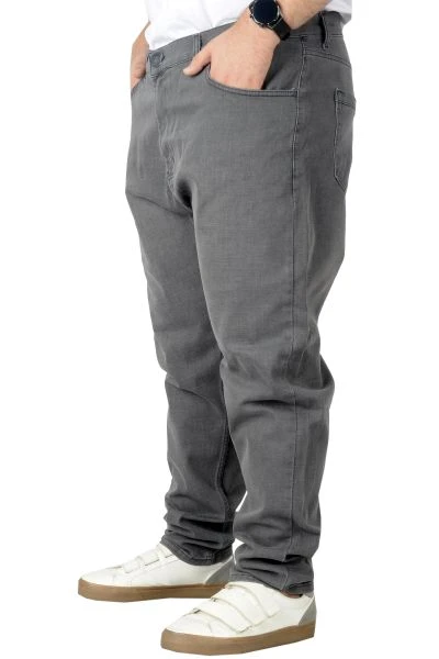 Big Tall Men Jeans 5 Pockets Marvel 22921 Anthracite