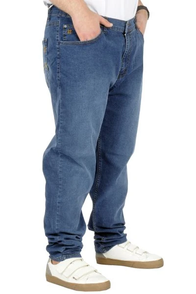 Big Tall Men Jeans Classic 5 Pockets Mark 22930 Blue