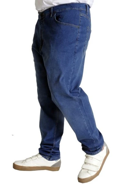 Erkek Kot Pantolon Klasik 5Cep Deep Royal Blue 22932 Koyu Mavi