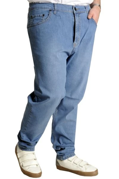 Erkek Kot Pantolon Klasik 5Cep Deep Royal Blue 22932 Mavi