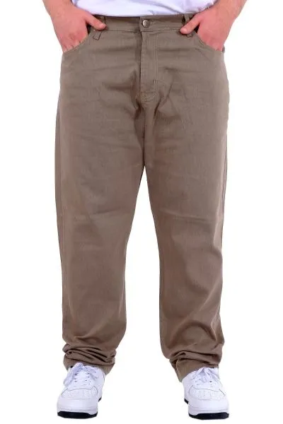 Büyük Beden Erkek Gabardin Pantolon 5 Cep Doğa Classic 22920 Bej [product_color]