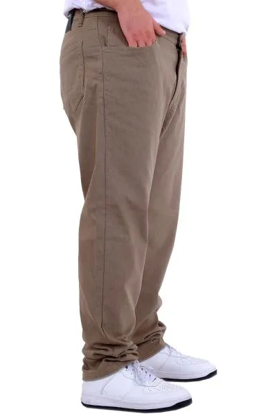 Büyük Beden Erkek Gabardin Pantolon 5 Cep Doğa Classic 22920 Bej [product_color]