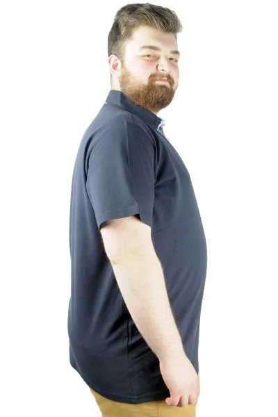 Erkek Polo T shirt Explore The World 22313 Lacivert LACIVERT