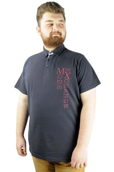 Erkek Polo T shirt Mode Exchange 22312 Lacivert LACIVERT