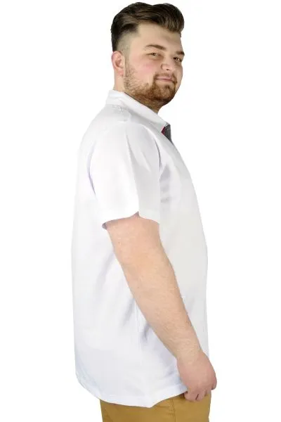 Erkek T shirt Polo Boat Club 22301 Beyaz BEYAZ