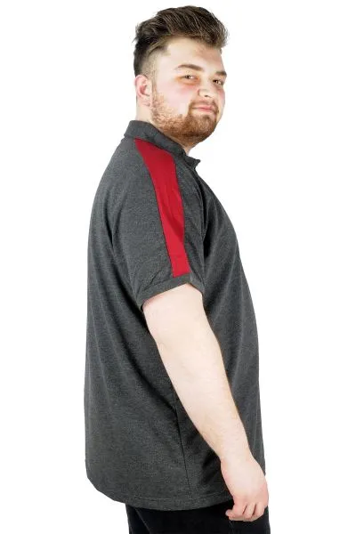 Erkek T shirt Polo Ocean 22317 Antramelanj ANTRASIT