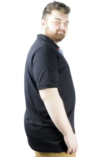 Erkek T shirt Polo Skull 22304 Siyah SIYAH
