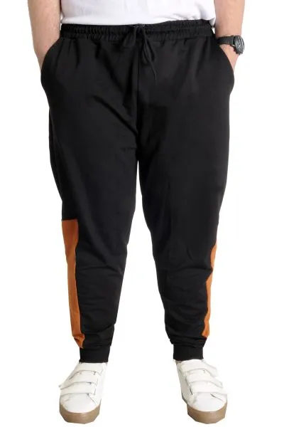 Big Size Mens Sweatpants Garnili 23518 Brown