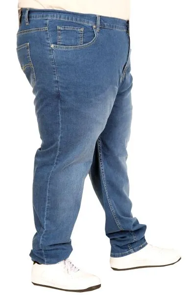 Büyük Beden Erkek Denim Copper Pantolon 23900 MAVİ