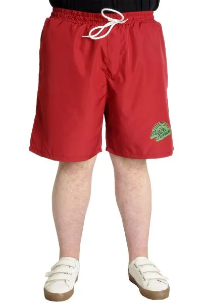 Büyük Beden Erkek Deniz Şortu MIAMI 23452 Bordo [product_color]