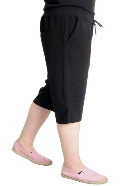 Büyük Beden Erkek Kapri SPORT WEAR CO 23505 Siyah [product_color]