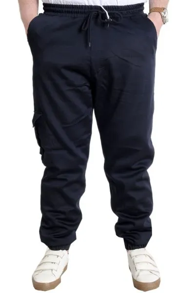 Erkek Pantolon Keten Kargo Cep JOGGER BAHAR 23912 Lacivert [product_color]