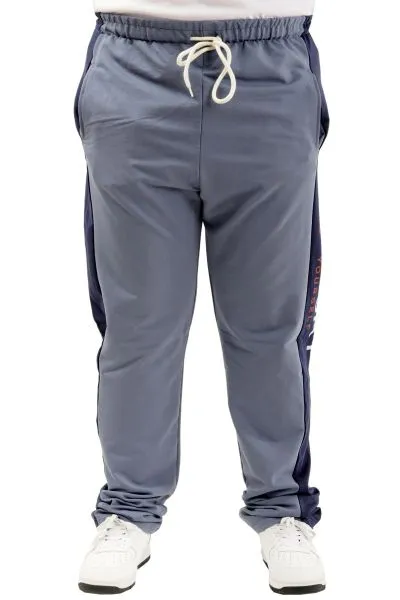 Big Size Mens Sweatpants with pocket SPORT 24516 Blue
