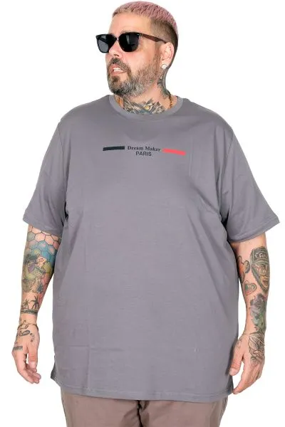 Big Size Dream Tshirt 26126 SMOKE