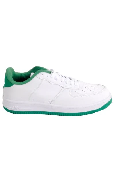 Büyük Numara Ayakkabı AIR SKIN 5027 Beyaz-Yeşil