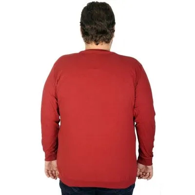Büyük Beden Erkek Sweatshirt London Britain 19133 Bordo BORDO