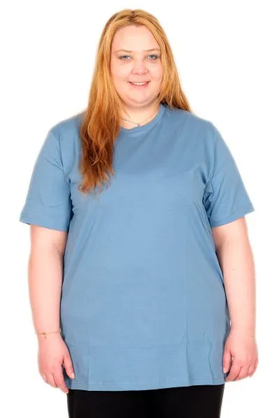 Big Size Basic Tshirt 20031 BLUE
