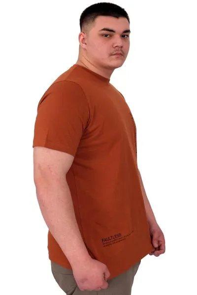 Büyük Beden Erkek T-Shirt Bisiklet Yaka Gallery Dept U25003 Siyah
